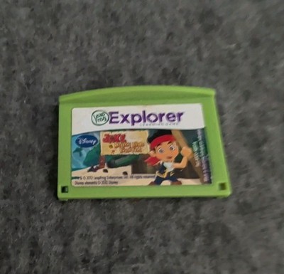 Leap Frog Explorer GS LeapPad Disney Jake Neverland Pirate Game Cartridge