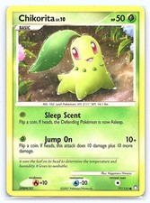 Chikorita 77/123 Common Mysterious Treasures Pokemon Lightly Played on eBay