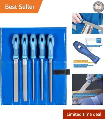 High-Performance 5-Piece File Set - Ergonomic Filing Tools for Precision Work