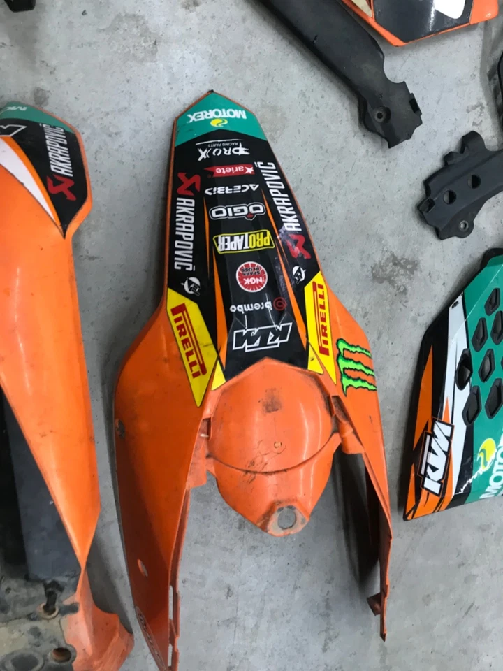 Plastic Body Kit KTM XC-W XCF-W EXC EXC-F 2004-2007 125/200/250/300/400/450/525 - Image 4 of 4