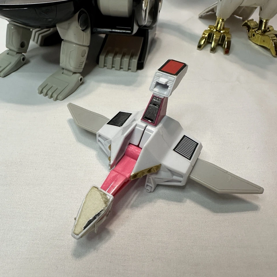 Vintage 1995 POWER RANGERS Deluxe Ninja Zords, 1996 Super Zeo Megazord, More - Image 2 of 4