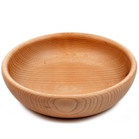 KüChenschüSsel 1 Liter HolzschüSsel Salat- Obstschale Schale Snackschale Buche