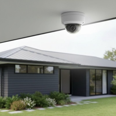 Surveillance Made Easy: 4MP Dome Camera with Motion Detection & Remote Access