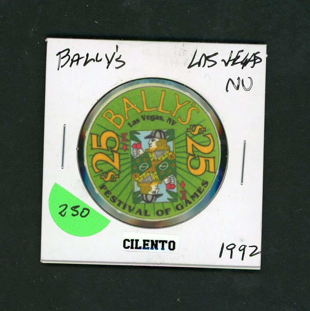 CHIPCO $25 Bally's  Las Vegas, Nevada Casino Chip