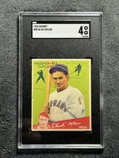 1934 Goudey #90 Ki Ki Cuyler  SGC 4 HOF Beautiful Color Eye Appeal