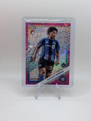 2025 Topps Chrome MLS #191 Aleksandr Guboglo Pink Mini-Diamonds Refractor #/250