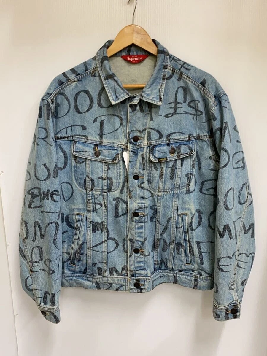 Veste camionneur Supreme bleu L occasion