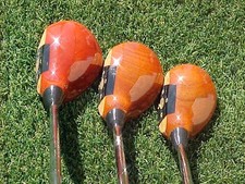 PERSIMMON Maltby RM-880 RH Golf Clubs X Flex Woods Set Driver 3 5 w New Grips