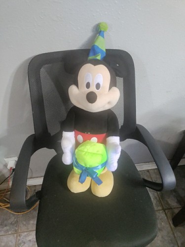 LARGE - Disney Mickey Mouse Standing Plush Birthday Party Door Greeter 25"