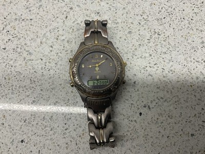 Philip Persio titanium quartz chronograph men's watch BEING SOLD FOR PARTS