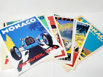 Monaco 10 different reversible units  #001 @1