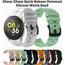 20mm 22mm Silicone Watch Band Strap for Samsung Garmin Huawei Fossil UNIVERSAL
