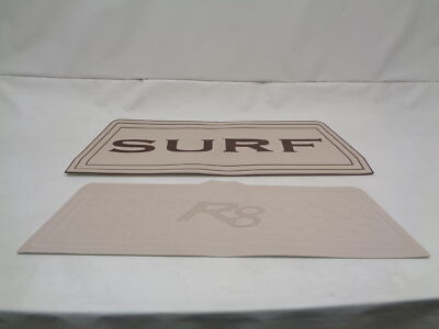 COBALT 2020 R8 CHAMPAGNE/ ESPRESSO SURF PLATFORM NON SKID MAT KIT 406903 BOAT