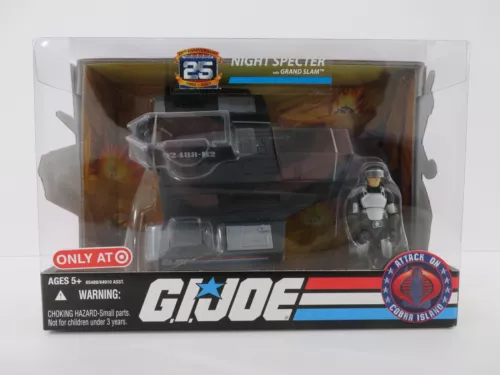 GI Joe 25th Anniversary Night Specter w/Grand Slam 2008 New (#65489) Target Excl