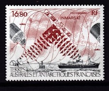 TAAF poste aerienne satellite Inmarsat 1987 n°99 neuf**
