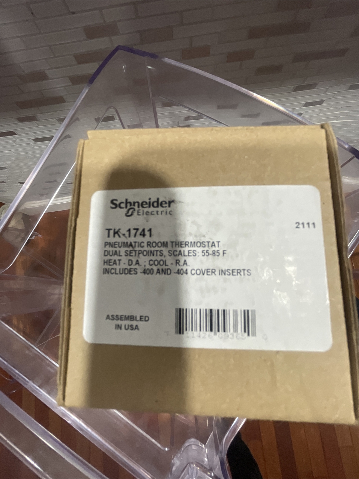 TK-1741 Schneider Electric Da Heat/Ra Cool,Dualsetpt55/85 OEM TK-1741