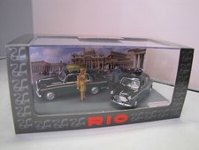 RIO 4331/D Taxi Piazza San Pietro Roma 1956 Alfa Romeo 1900 Fiat 1100 TV - 1:43