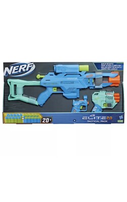 Nerf Dart Blaster Elite Tactical Pack Includes Blasters
