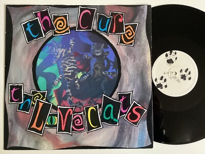 The Cure love cats, 12  45 VINYL SINGLE 1983 fiction, picture sleeve, EX (M