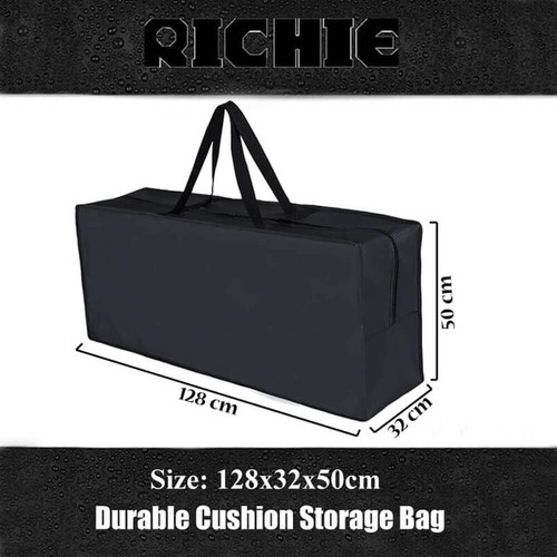 Portaoggetti per Mobili da Esterno - Borsa Rettangolare con Cerniera 128x32x50 cm - Foto 8 di 8