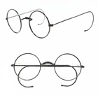 Vintage Round Medium 46 48mm Wire Rim Ear Hooks Reading Glasses 100 150 175 275