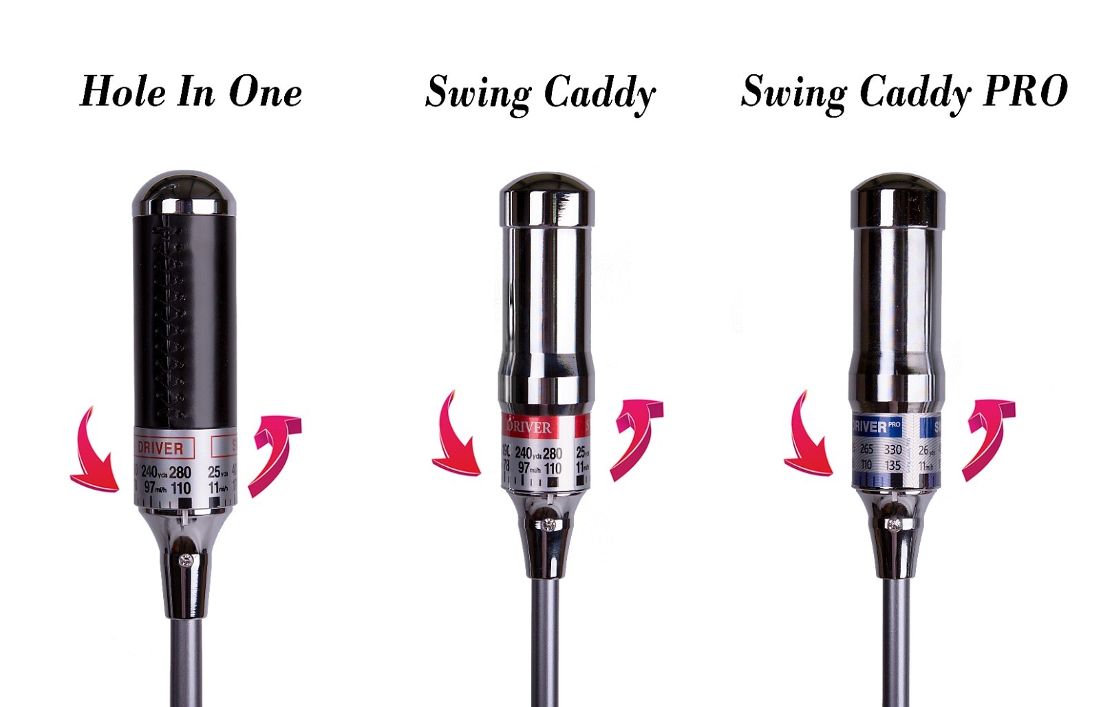 Swing Caddy Golf Swing Trainer for Distance, Rhythm, Tempo & Warmup