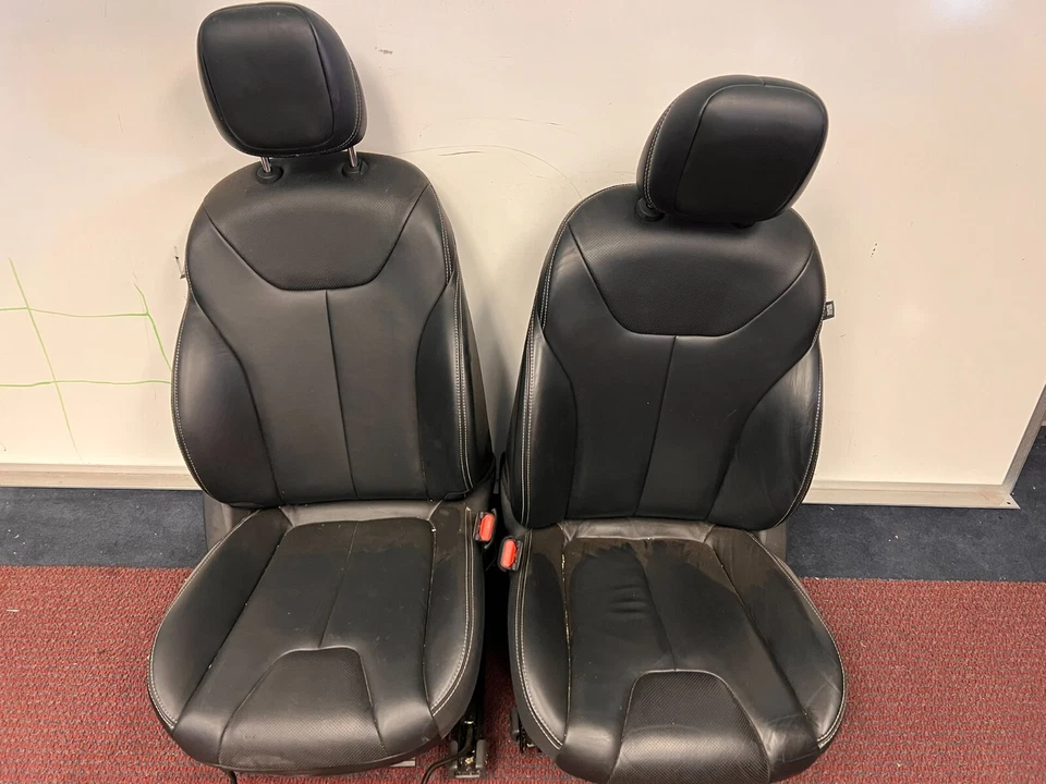 ASIENTOS DELANTEROS DE CUERO DODGE DART CONDUCTOR PASAJERO NEGRO Foto 2 de 4