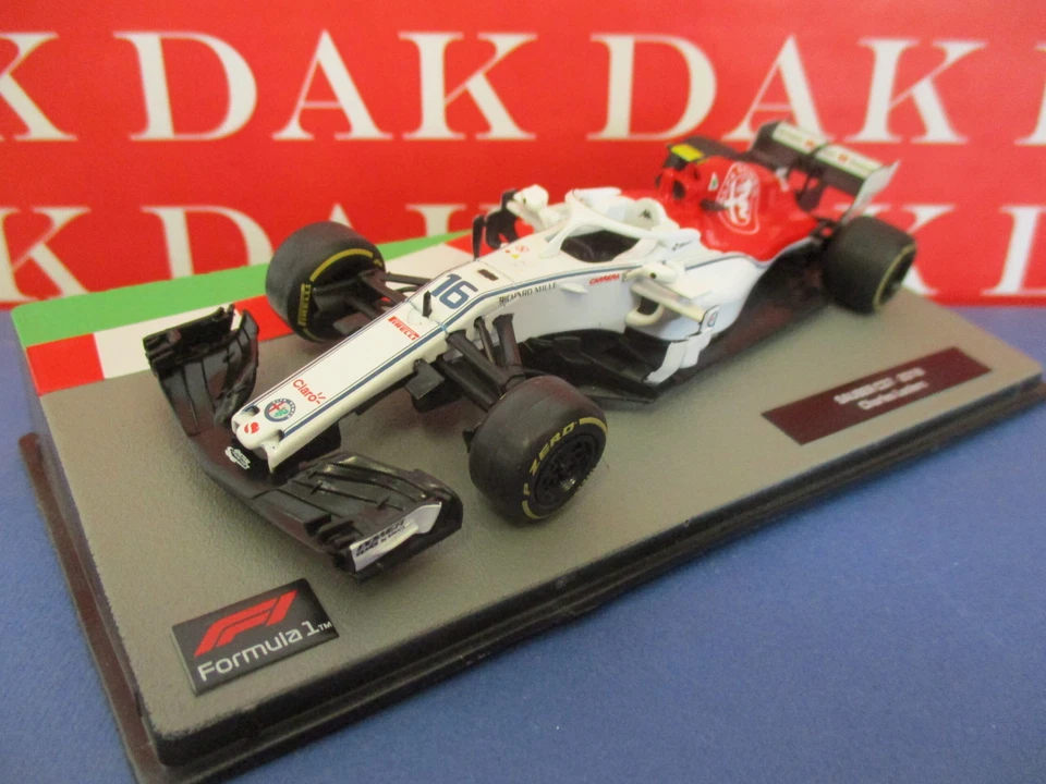 Die cast 1/43 Modellino Auto F1 Sauber Alfa Romeo C37 2018 C. Leclerc - Immagine 2 di 4