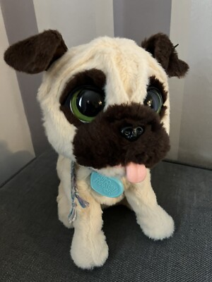 FURREAL FRIENDS JJ MY JUMPING PUG DOG interaktives elektronisches Haustier Stofftier HASBRO