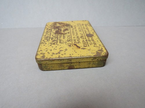 WWII British Army Military Ointment Anti-Gas No.2 with Old Contents - 第 3/9 張圖片