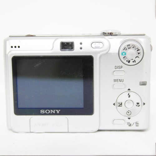 SONY Cyber-shot DSC-W35 7.2MP Silver DigitalCamera W/ Battery Charger From Japan - Picture 8 of 8
