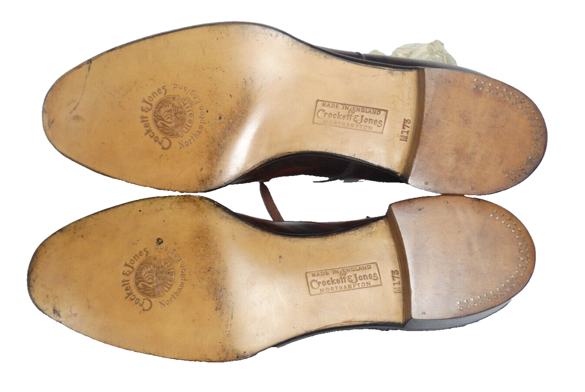Crockett & Jones Dress Shoes Oxford UK 5 US 6 Made in England