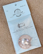 WILLARD'S Pool cue TIP SHAPER, 'PRO' .415 inches NICKEL radius, Key Chain hole