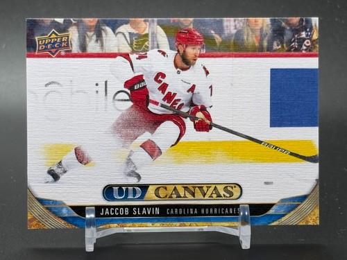2024-25 Upper Deck Extended UD Canvas C324 JACCOB SLAVIN Carolina Hurricanes