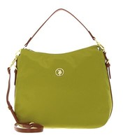 U.S. Polo Assn. Houston Hobo Bag L Schultertasche Tasche Green / Tan HellgrüN