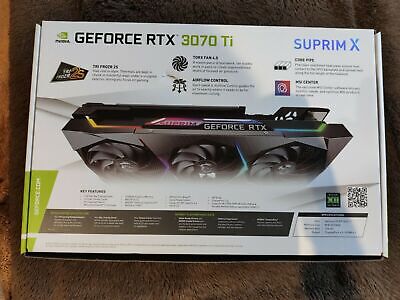 MSI GeForce RTX 3070 Ti SUPRIM X 8GB GDDR6X Graphics Card MSI GeForce RTX 3070 Ti SUPRIM X 8GB GDDR6X Graphics Card