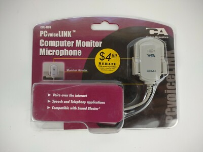 CVL-1101 Cyber Acoustics PC voice LINK Microphone