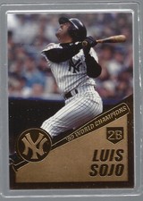 Luis Sojo NYY Championship Danbury Mint 1999 Sealed 22kt Gold Card# 13