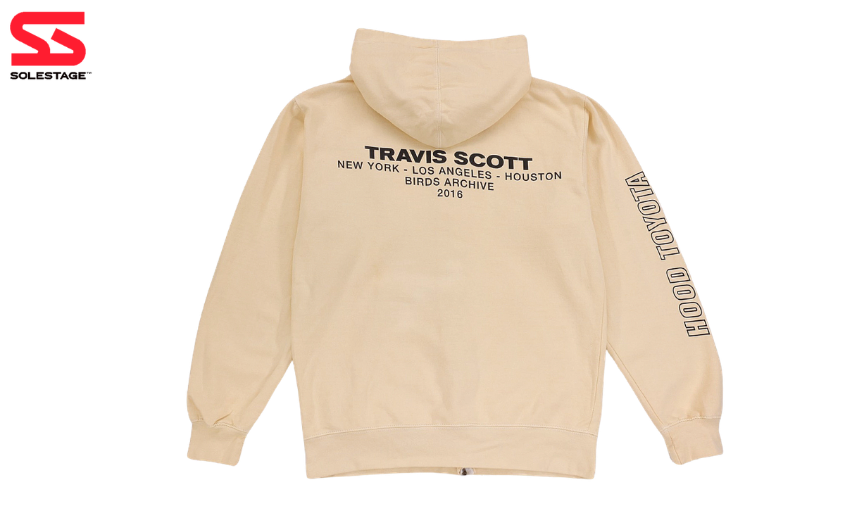 Travis Scott Hood Toyota Exclusive Hoodie Beige Pop Up (TSCJ Travis Scott Hood Toyota Exclusive Hoodie Beige Pop Up (TSCJ