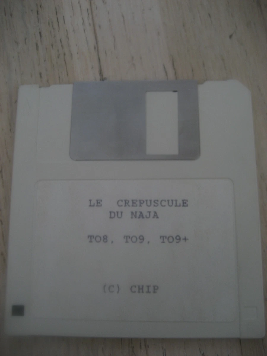 Jeu Alienator Sur Disquette Pour Thomson TO8/TO9 - Vintage Computing