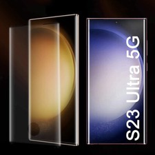 For Samsung Galaxy S23 Ultra/S23 /S23 Tempered Glass Screen Protector Full Cover