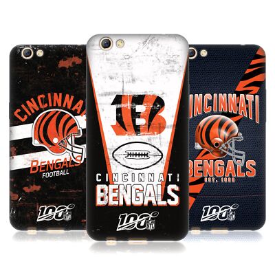 OFFIZIELLE NFL CINCINNATI BENGALS LOGO ART SOFT GEL HANDYHÜLLE FÜR OPPO HANDYS