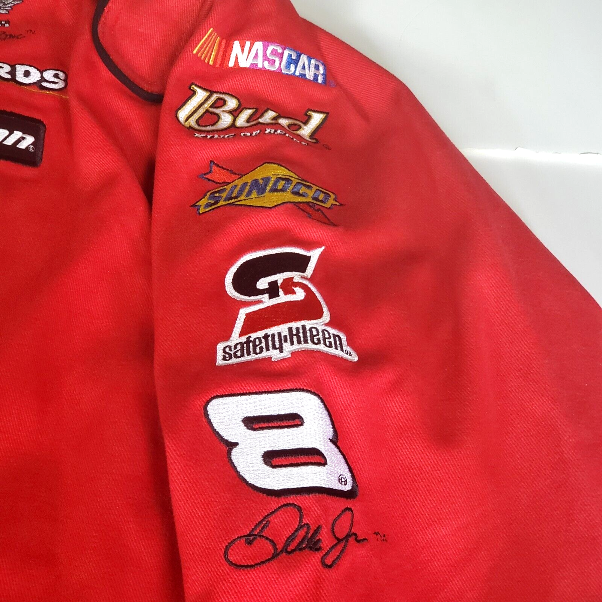90s デザインレーシングジャケット　nascar ナスカー　デイルジュニア 90s NASCAR Racing Jacket (L) Chase Authentic Dale Earnhardt