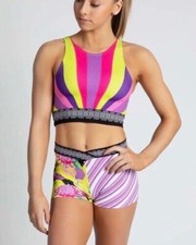 SYLVIA P - Reload Shorts - Gymnastics, Dance - Size Adult XS 0-1 
