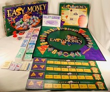 1996 Easy Money Board Game by Milton Bradley Complete in