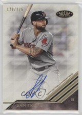 2018 Topps Tier One Break Out Auto 178/275 Sam Travis #BA-ST Auto 08jk