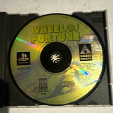 Hasbro Interactive Wheel of Fortune PS1 game disc only E NTSC-U/C