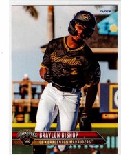 Braylon Bishop Bradenton (Pirates) 2025 Choice  Card **