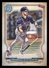 2020 Topps Gypsy Queen #271 Michael Brosseau RC Tampa Bay Rays