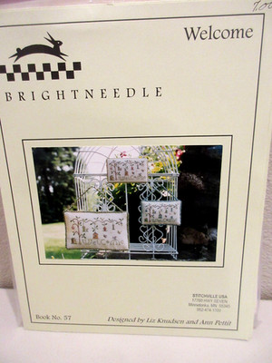 Brightneedle WELCOME Ctd Cross Stitch Pattern